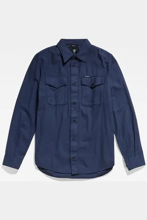 G-Star Marine Slim Shirt L\S Navy