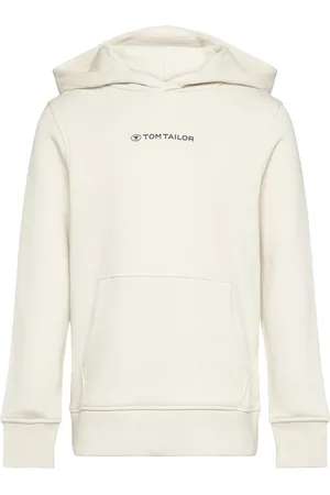 TOM TAILOR Printed Hoody Cream