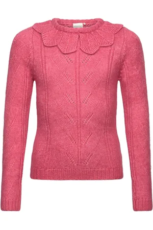 Minymo Pullover Ls Knit Pink