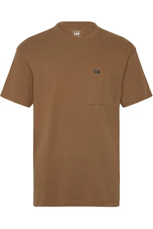 Lee Relaxed Pocket Tee Brown