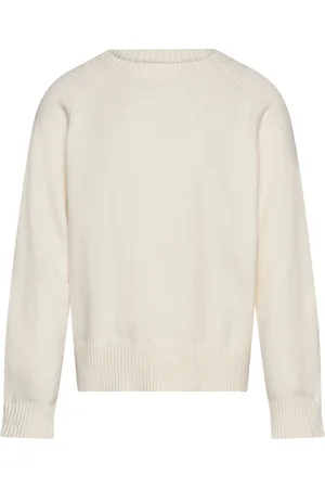 Lindex Sweater Fine Knit Cream