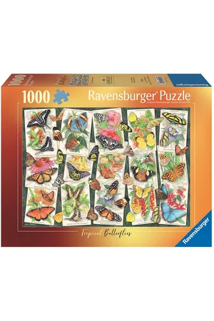 Ravensburger Tropical Butterfly 1000P Patterned