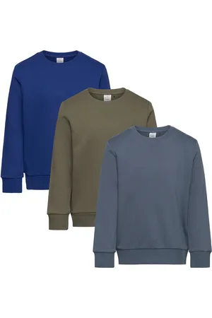Lindex Sweatshirt Basic Solid 3 Pack Patterned
