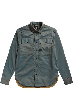 G-Star Cpo Regular Shirt L\S Blue