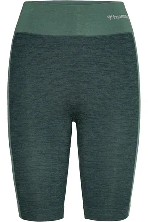 Hummel Hmlclea Seamless Cycling Shorts Green