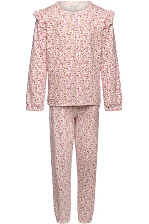 Minymo Pyjamas Ls Set Aop Pink