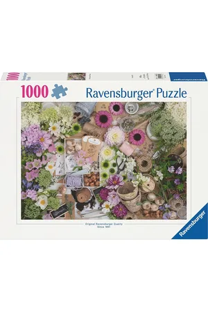 Ravensburger Magnificent Flower Love 1000P Patterned