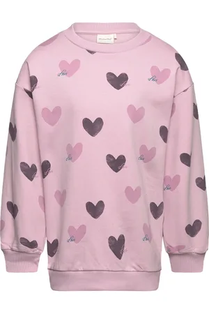 Minymo Sweatshirt Ls Aop Purple