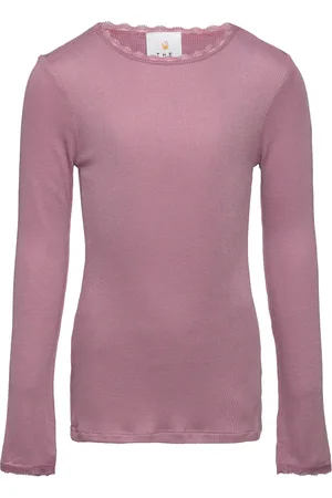 The New Tnlotus L_S Rib Tee Pink