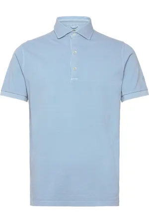 MOS MOSH Gallery Mmgharvey Faded Polo Blue