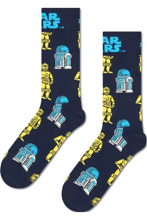 Happy Socks Star Wars™ R2-D2 & C-3Po Sock Navy