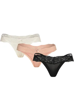 Hunkemöller 3-Pack String R Black