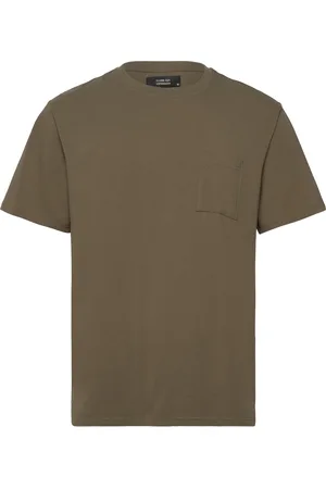 Clean Cut Clean Formal Stretch T-Shirt Khaki