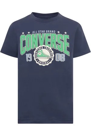 Converse Collegiate Crest Tee Navy