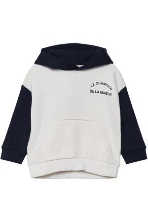 MANGO Printed Cotton Sweatshirt White
