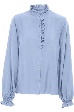 Cream Crvenea Shirt Blue