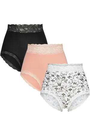 Lindex Brief High Emelie Lace 3 P Pink