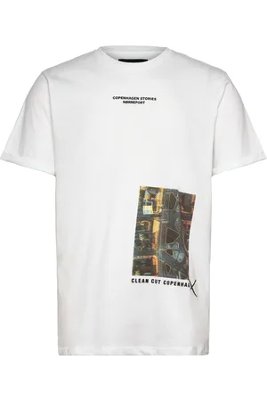 Clean Cut Nørreport Organic Tee White