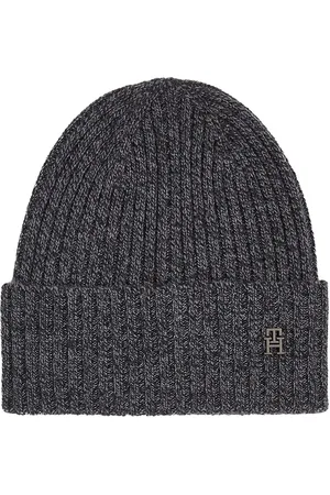 Tommy Hilfiger Th Imd Cash Blend Beanie Grey