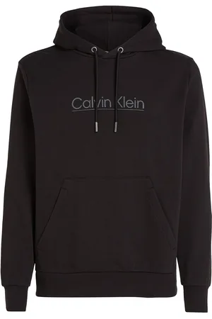 Calvin Klein Raised Line Logo Hoodie Black