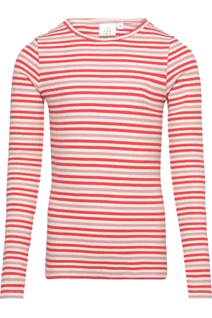 The New Tnlena L_S Rib Tee Pink