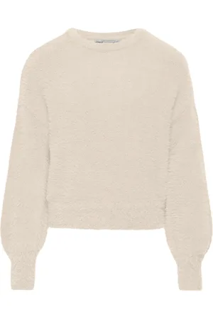 ONLY Kognewpiumo L/S Pullover Cp Knt Cream