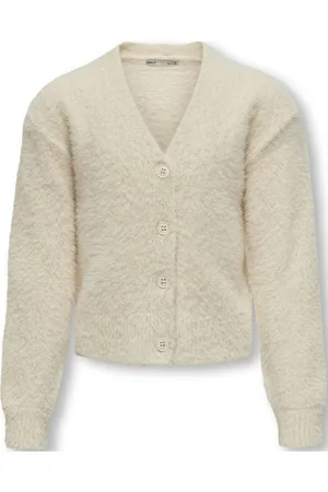ONLY Kogpiumo L/S Button Up Cardigan Knt Noos Beige