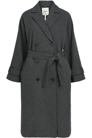 Object Objkeily L/S Coat Noos Grey