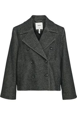 Object Objkeily Short Jacket 123 Grey