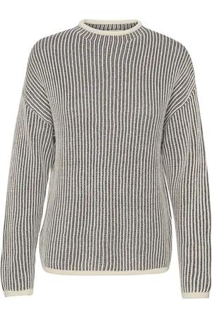 Cream Crsoffie Knit Pullover Beige