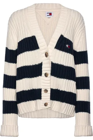 Tommy Hilfiger Tjw Rwb Back Flag Cardigan Ext Patterned