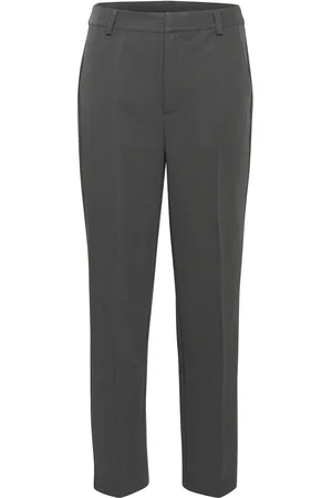 Kaffe Kasakura Hw Zipper Pants Grey