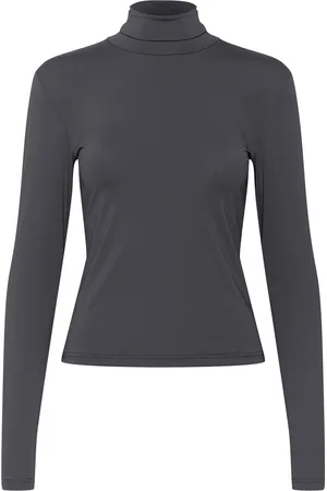 Gestuz Sanyagz Ls High Neck Grey