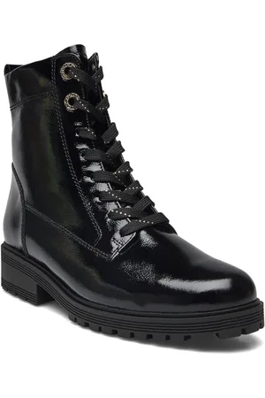 Gabor Laced Ankle Boot, Warmlining Black