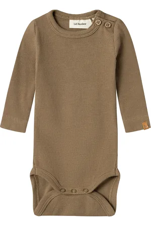 Lil Atelier Nbmhalli Ls Slim Body Lil Brown