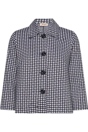Jumperfabriken Mela Dogtooth Jacket Black