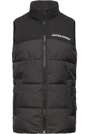 JACK & JONES Jjmoon Bodywarmer Stand Collar Jnr Jack & J S Black