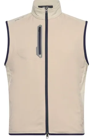 Ralph Lauren Hybrid Full-Zip Vest Cream