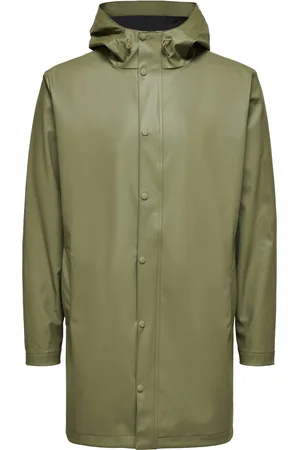 SELECTED Slhmagnus Rain Jkt Green