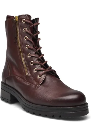 Gabor Laced Ankle Boot Brown
