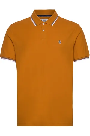 Original Penguin Tipped Polo Org Piq Orange