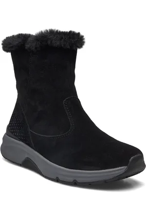 Gabor Rollingsoft Mid Boot Black
