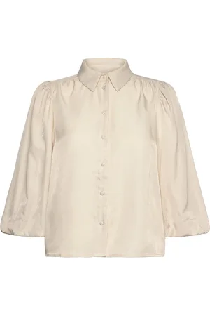 Minus Mssherina 3/4 Sleeve Shirt Cream