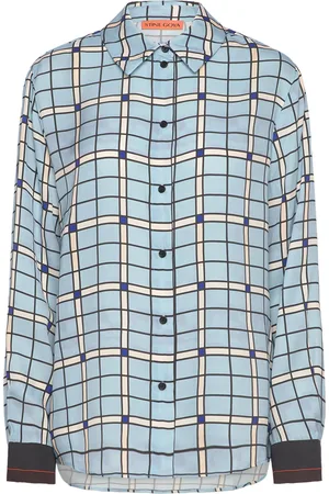 STINE GOYA Long Sleeve Shirt, 2263 Dry Viscose Blue