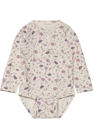 Minymo Body Ls Aop Beige