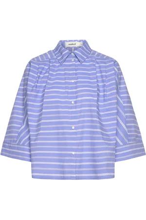 Soaked in Luxury Slmerona Shirt Blue