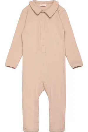 FIXONI Romper Ls Rib Pink