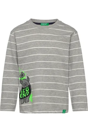 Benetton T-Shirt L/S Grey