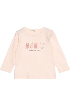 Benetton T-Shirt L/S Pink