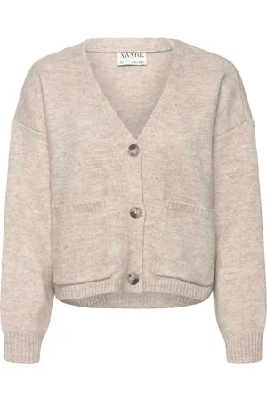 VERO MODA Vmgemma Ls V-Neck Knit Cardigan Vma Noos Cream